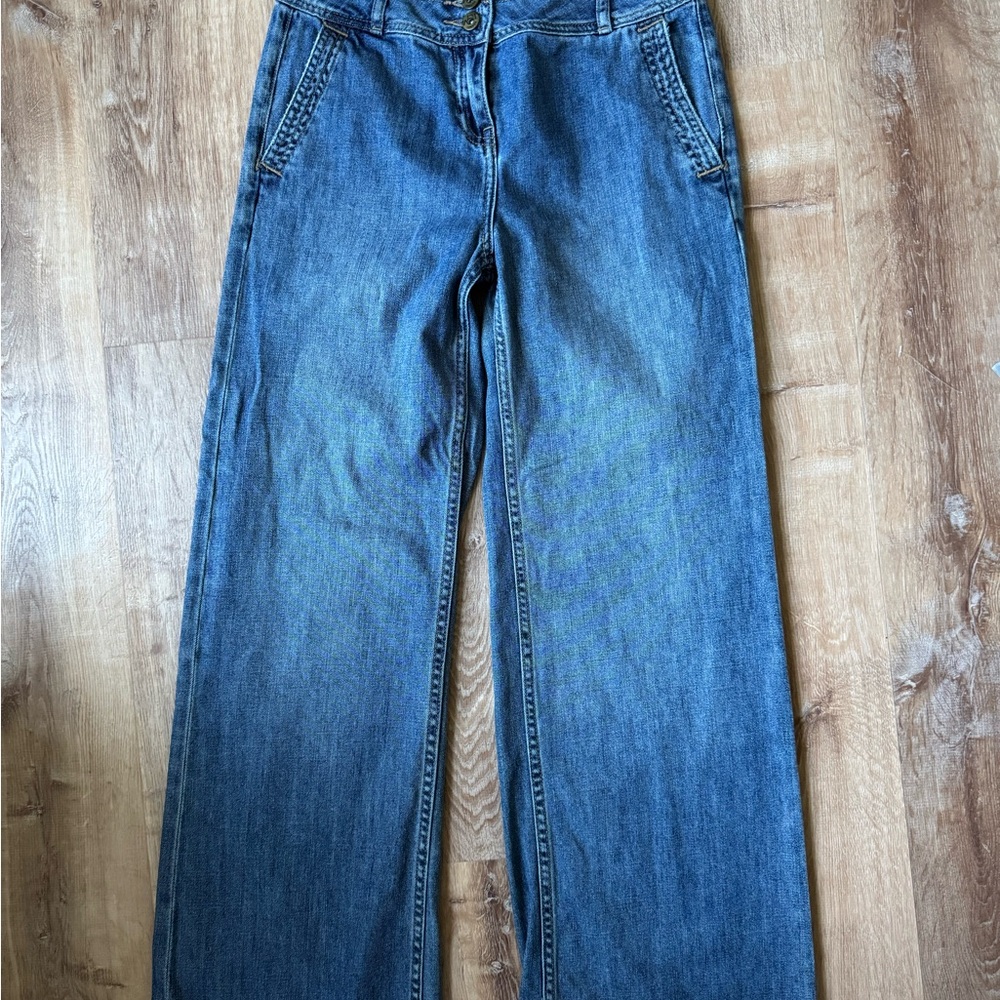 Wrap London wide leg jeans